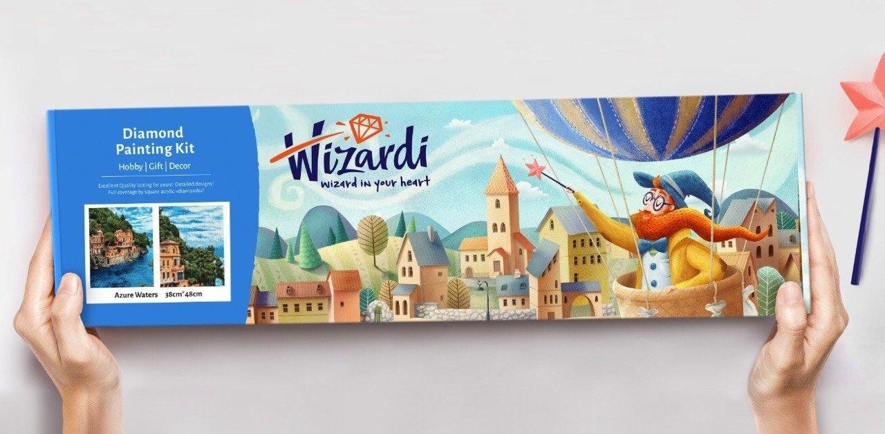 Cravings WD111 14.9 x 10.6 inches Wizardi Diamond Painting Kit